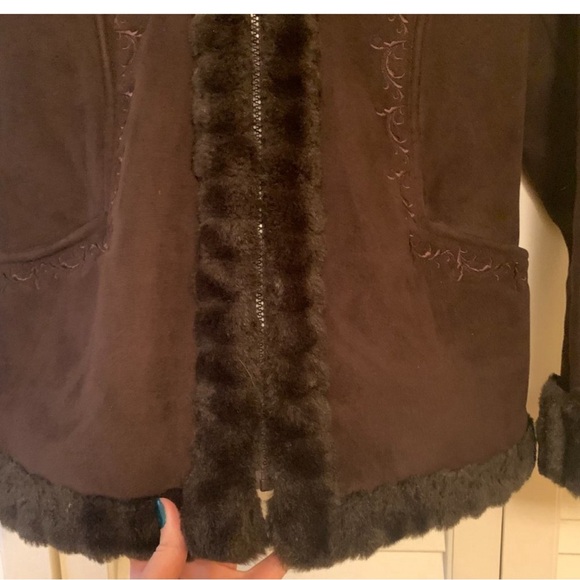 Croft and barrow velvet coats for women - Picture 14 of 16